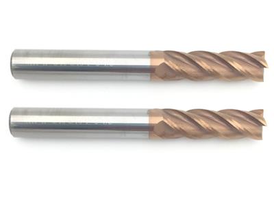 4 fLute wolfram karbida akhir Mills Stainless Steel